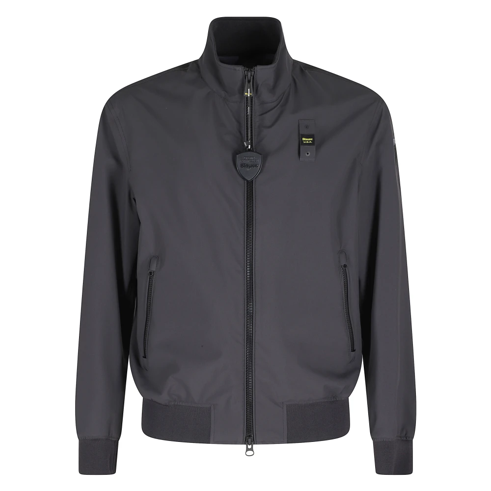Blauer Men's Black Light Jackets, M, Anson