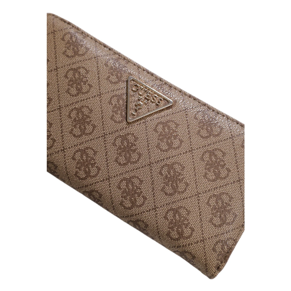 Guess Herfst Winter Damesportemonnee Beige Dames