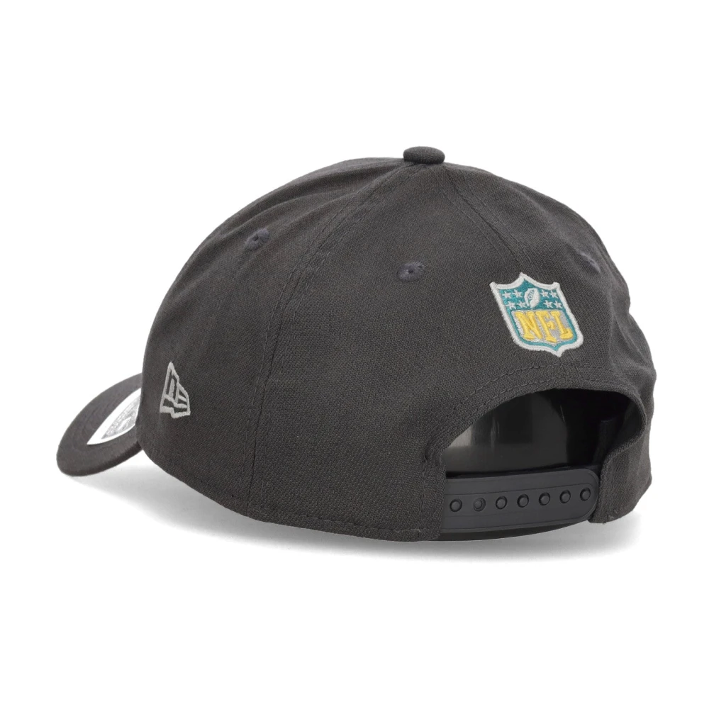 new era NFL Draft Curvy Visor Hat Snapback Gray Heren