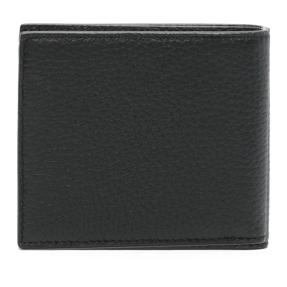 Dolce & Gabbana Zwarte Bifold Classico Portemonnees Black Heren