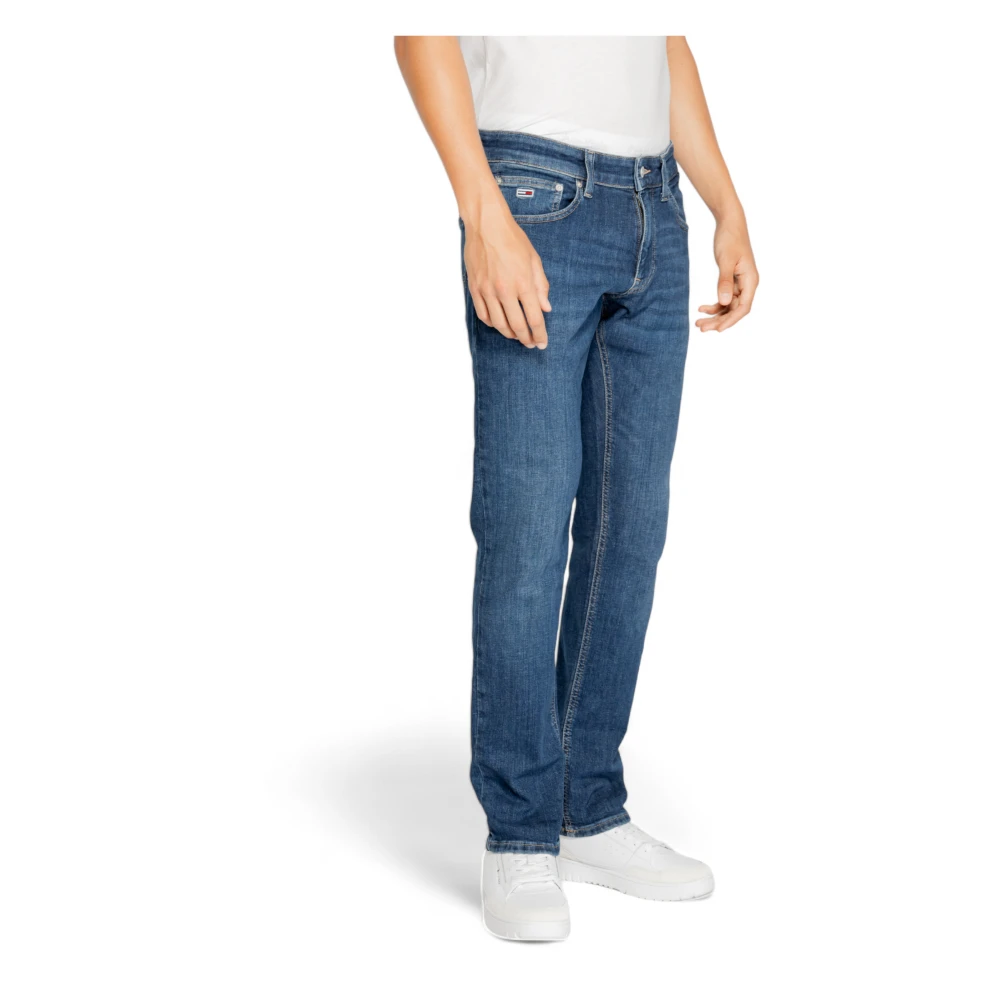 Tommy Jeans Heren Jeans Herfst Winter Collectie 100% Katoen Blue Heren