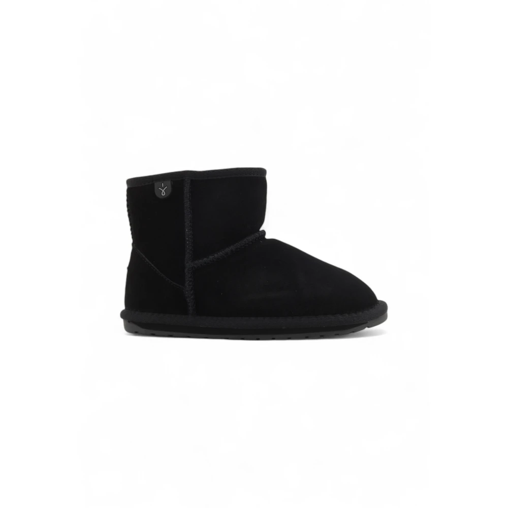 Emu Black Wallaby Mini - Unisex - Kids Boots - 36 Eu - Kids