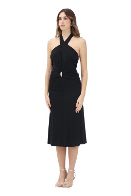 robe-midi-a-encolure-croisee