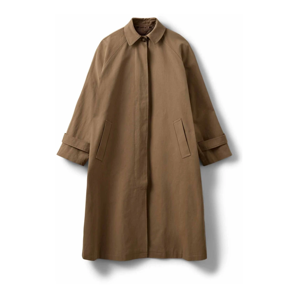 Sofie Schnoor Lizzy Coat - Female - Trench Coats - Brown - L - Coats