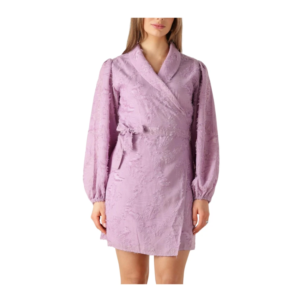 Notre-v Lila Mini Jurk Charme Purple Dames