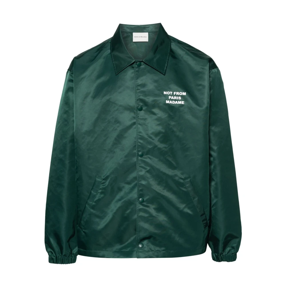 Drole de Monsieur Groene Jassen voor Mannen Green Heren