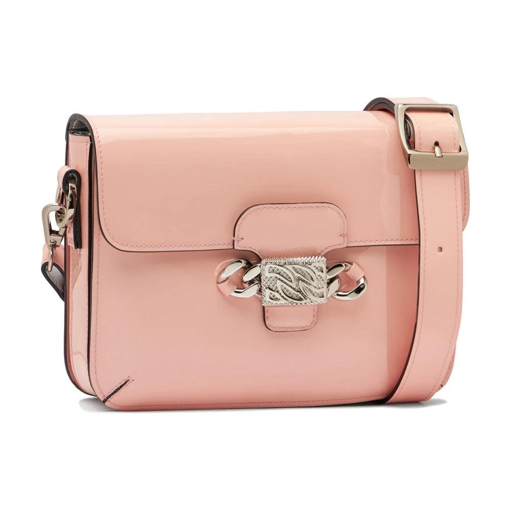 Casadei Minou-gekleurde Leren Tas Pink Dames