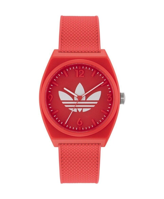 montre-analogique-en-silicone-rouge-avec-quartz