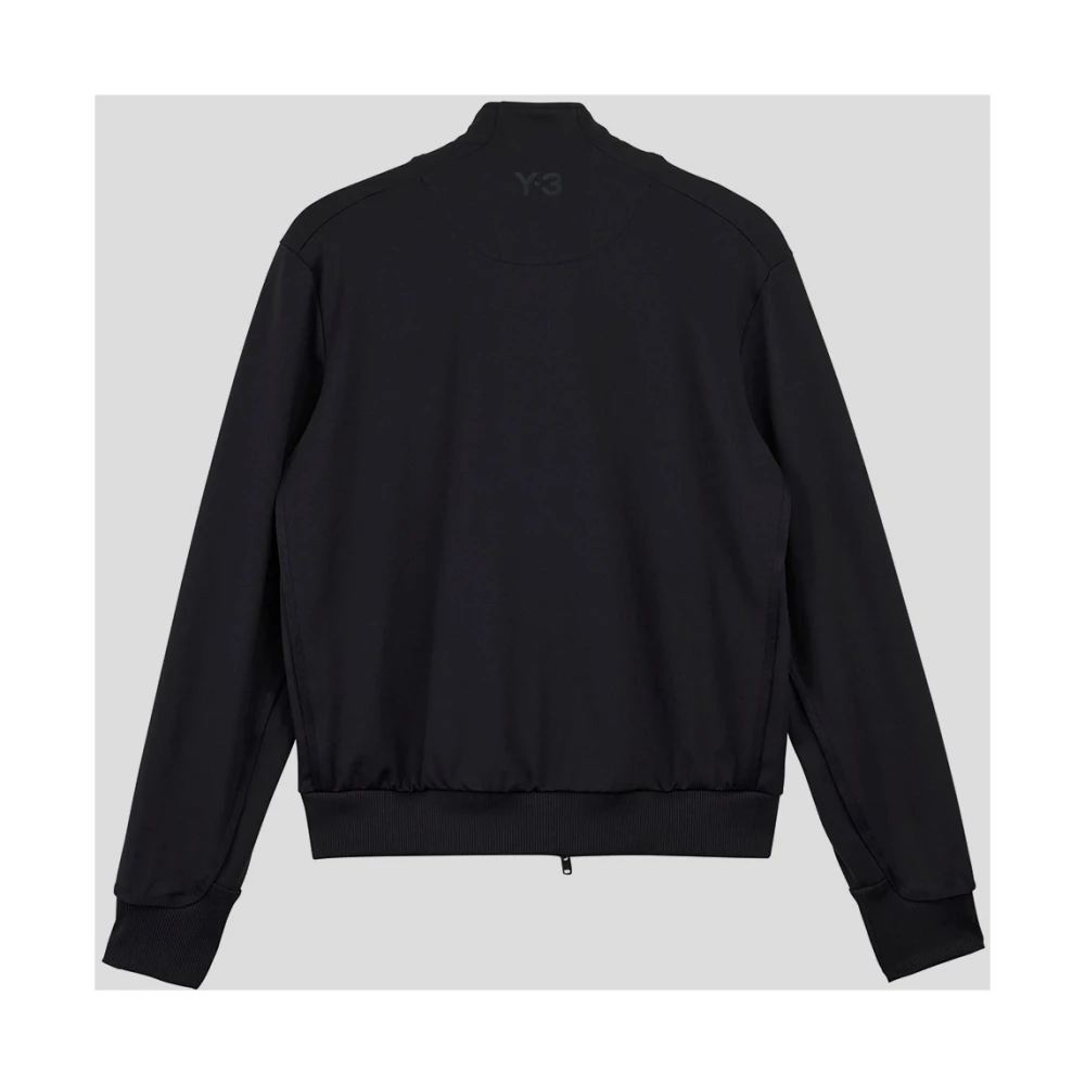 Y-3 Polyester Logo Sweatshirt Black Heren