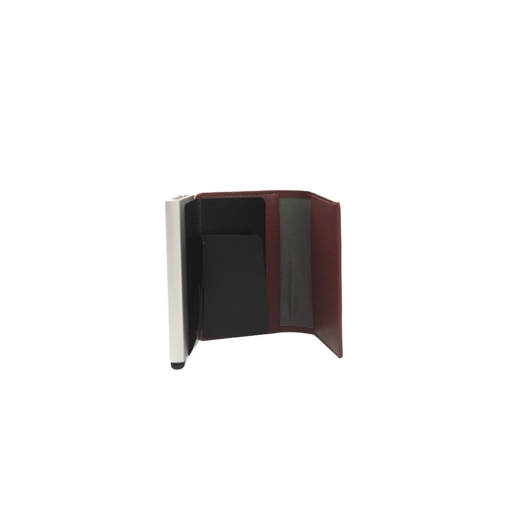 Cerruti 1881 Rode Leren Portemonnee Elegant en Functioneel Red Heren