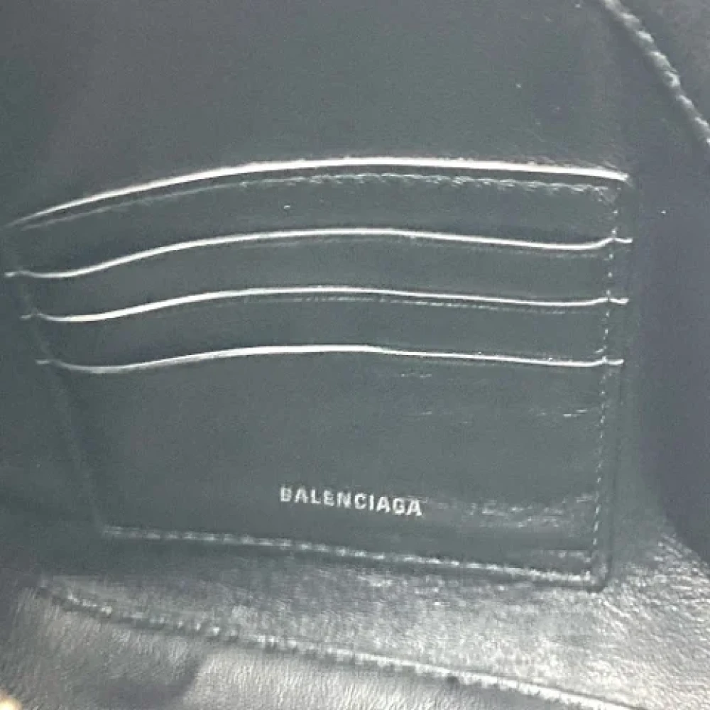 Balenciaga Vintage Pre-owned Leather balenciaga-bags Blue Dames