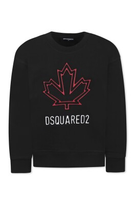 sweatshirt-en-coton-noir-avec-logo