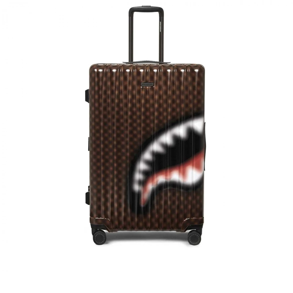 Sprayground Haaien In Parijs Bagage Brown Heren