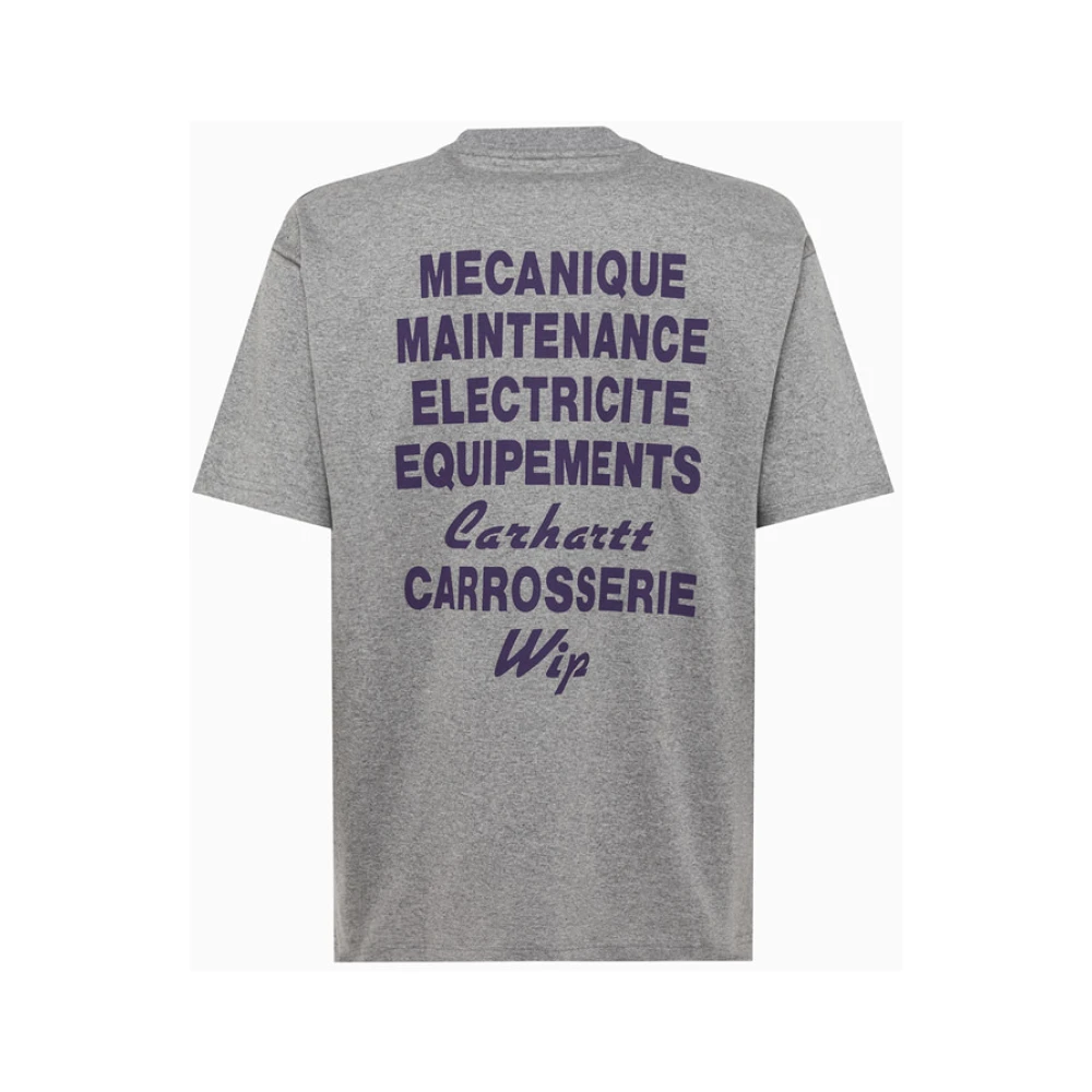 Carhartt WIP Mechanics Crew Neck T-Shirt Gray Heren