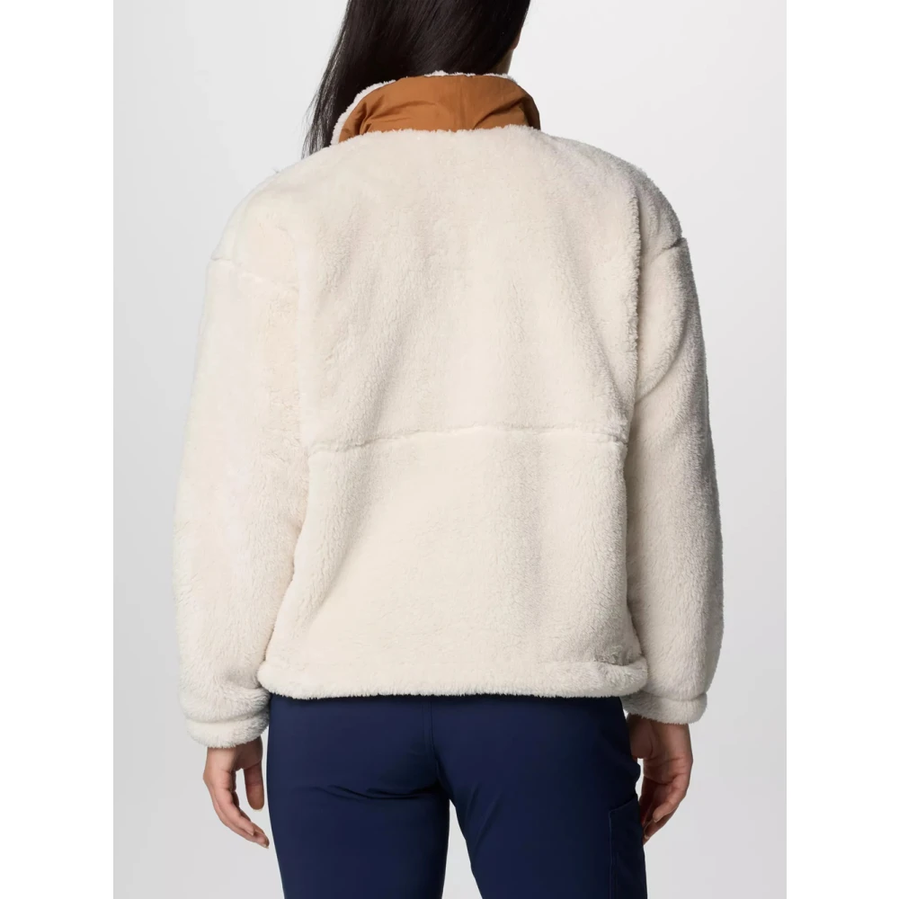 Columbia Urban Sherpa Zip Jas Boundless Discovery White Dames