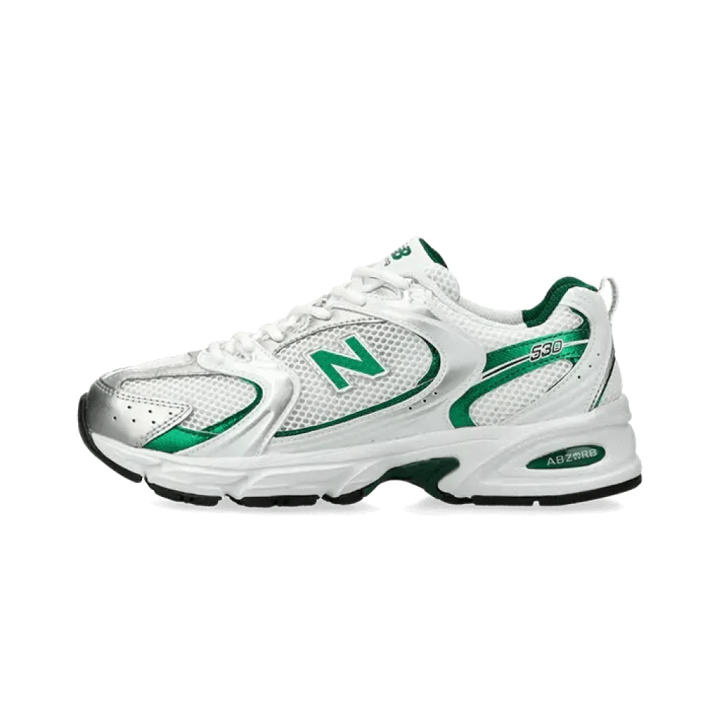 New Balance Witte Nightwatch Groene Sneakers Heren Schoenen Grijs