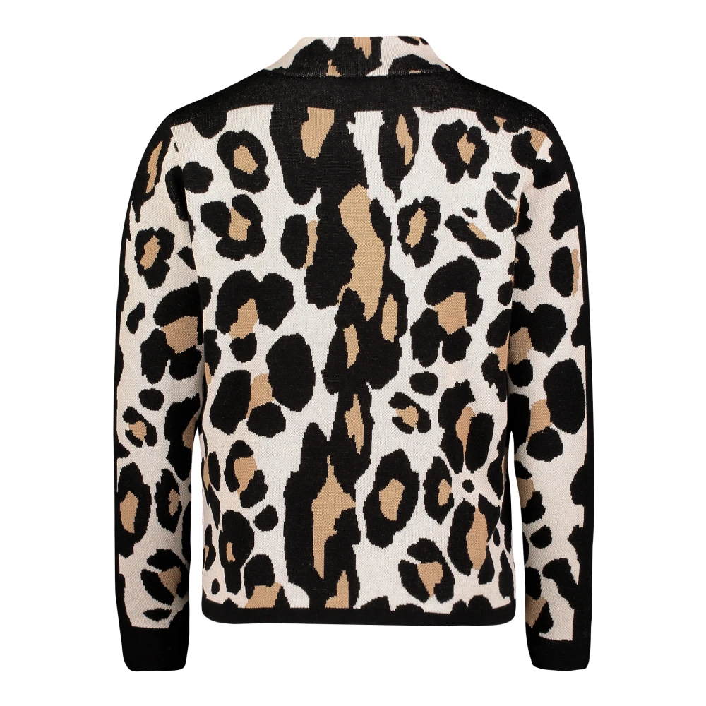 Betty Barclay Dieren Jacquard Gebreide Jas Multicolor Dames