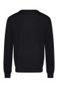 pull-en-tricot-noir-avec-col-unique