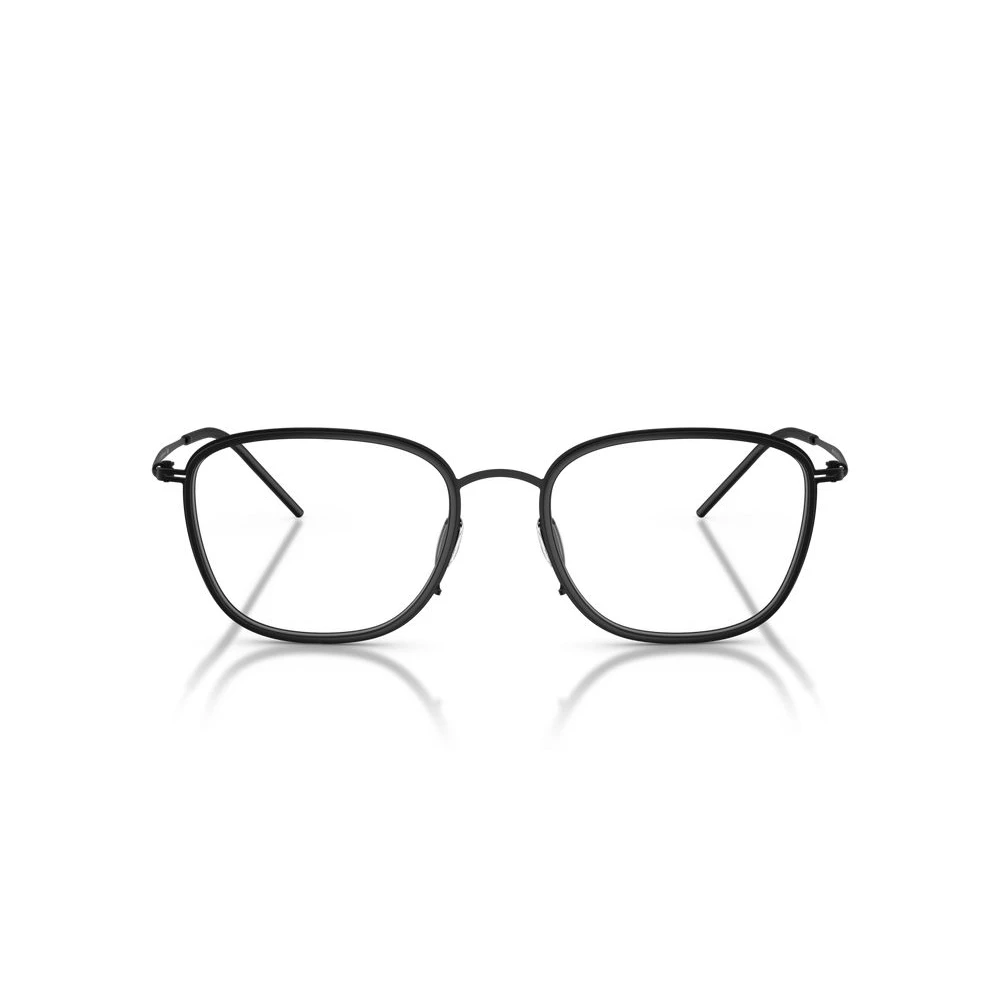 Giorgio Armani Black Ar5154 3001 Man Optical Frames Metal Pillow Normal - Image 3
