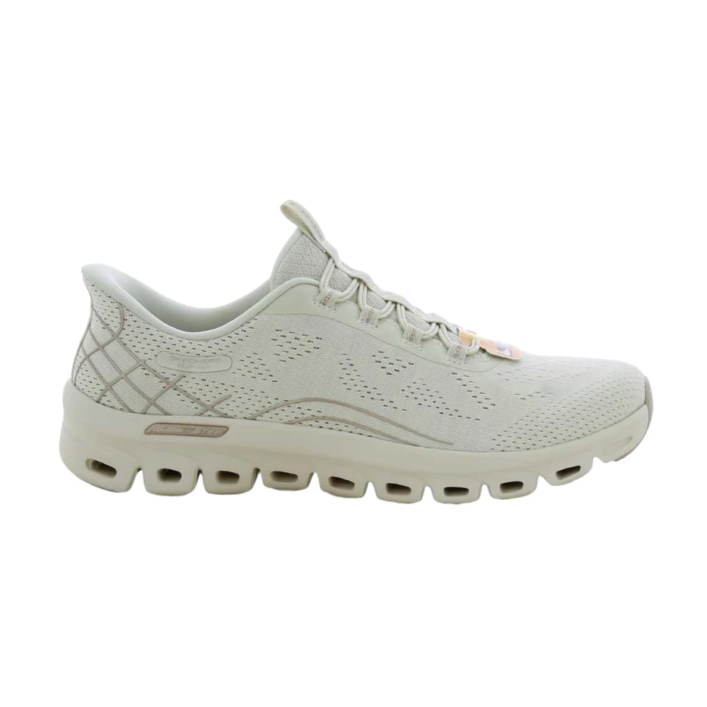 Skechers Damesschoenen Ecru 104750 Dames Schoenen Beige