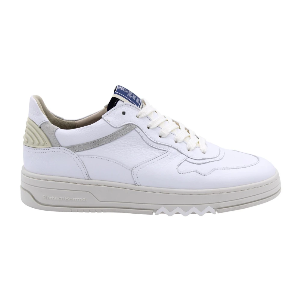 Floris van Bommel Casual Sneaker DE Okker 01.00 Heren Schoenen Wit