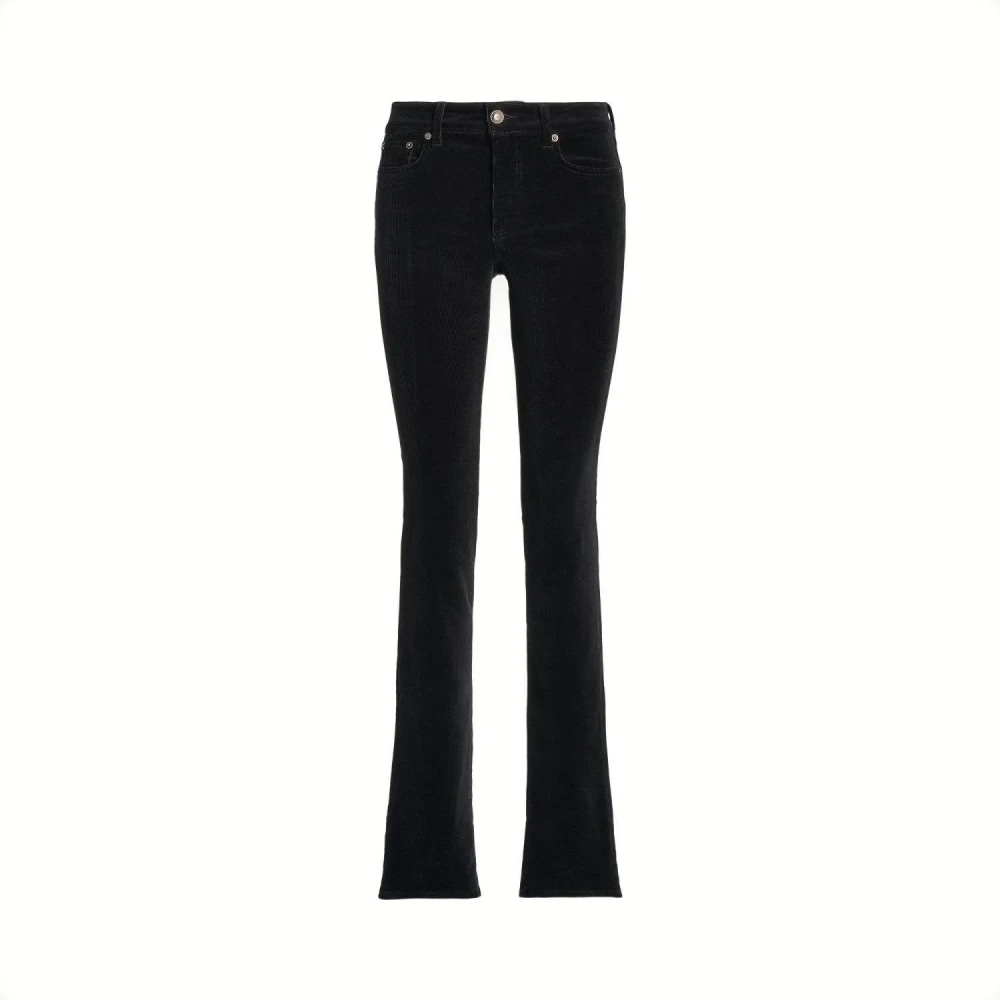 Ralph Lauren Donna Nero Jeans, Xl, New,