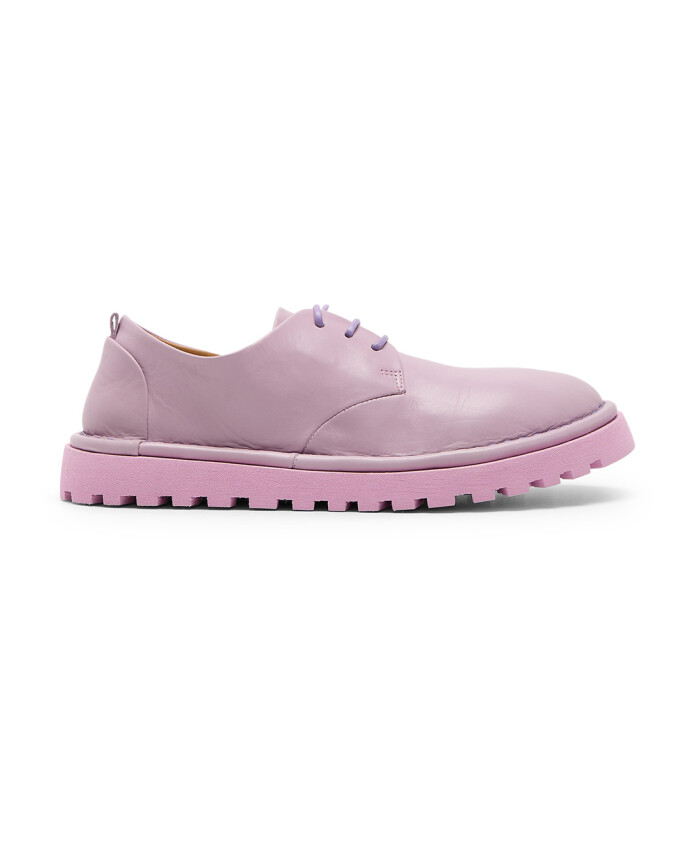chaussure-derby-violette-au-design-unique
