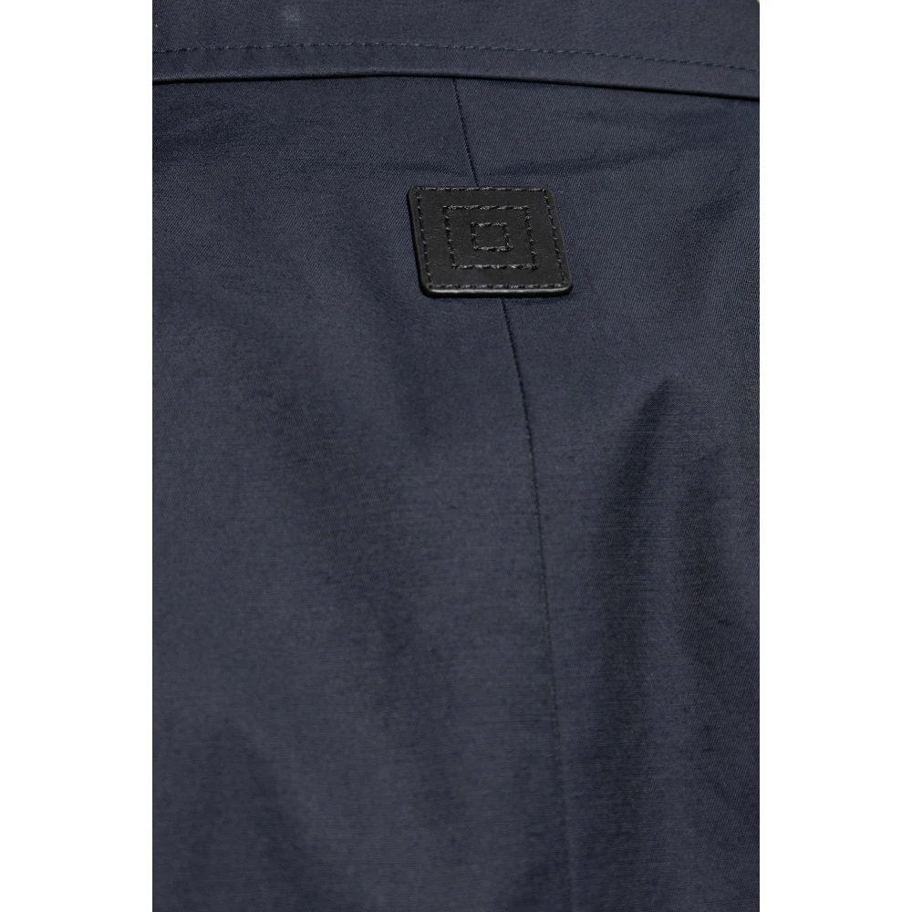 Lanvin Jas met zakken Blue Heren