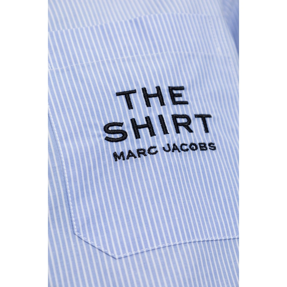 Marc Jacobs Shirt met logo Blue Dames