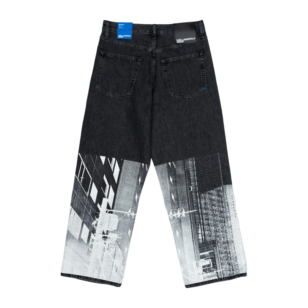 Karl Lagerfeld jeans Katoen Gray Heren