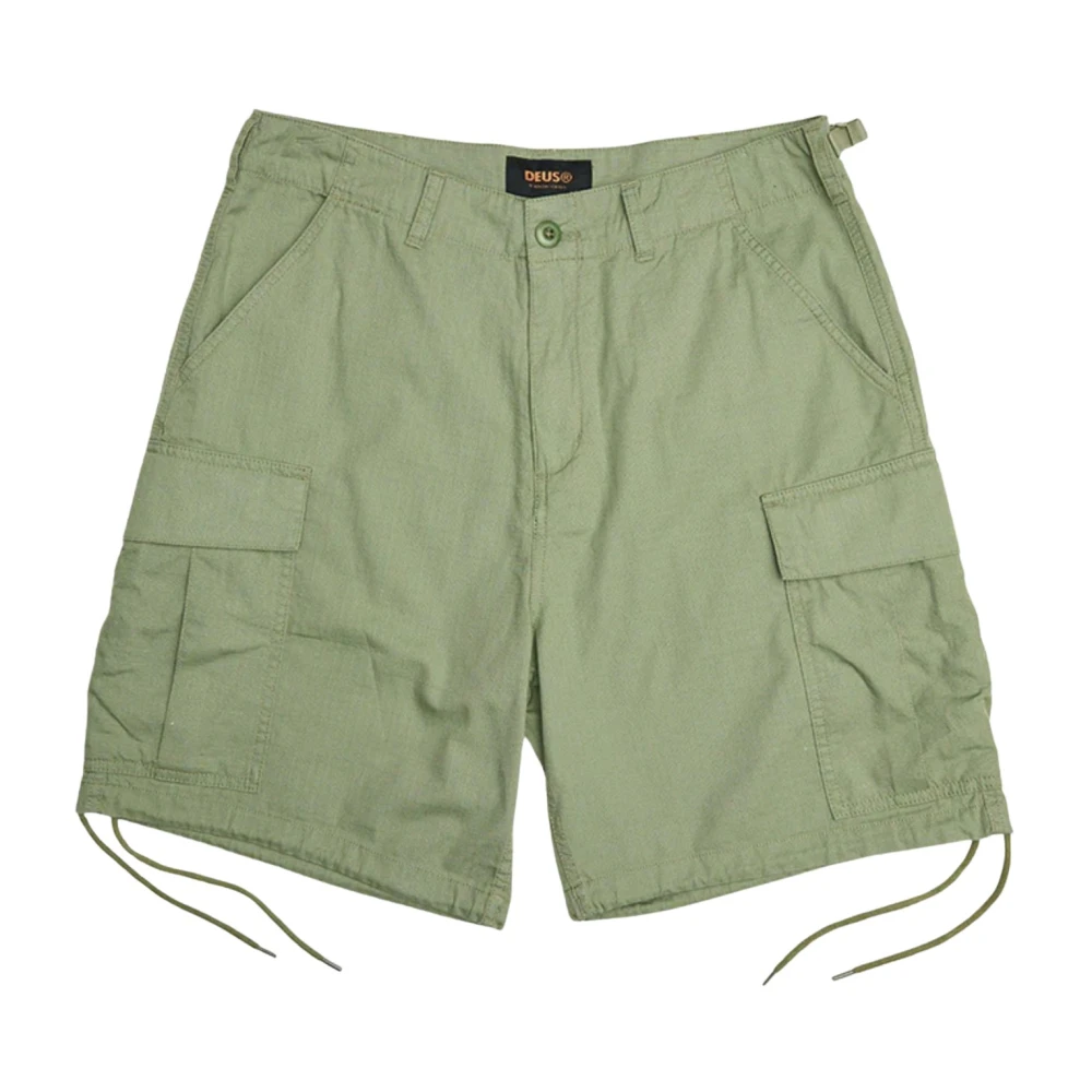 Deus Ex Machina Men's Green Stylish Trousers For - Casual Shorts - W30 - Shorts