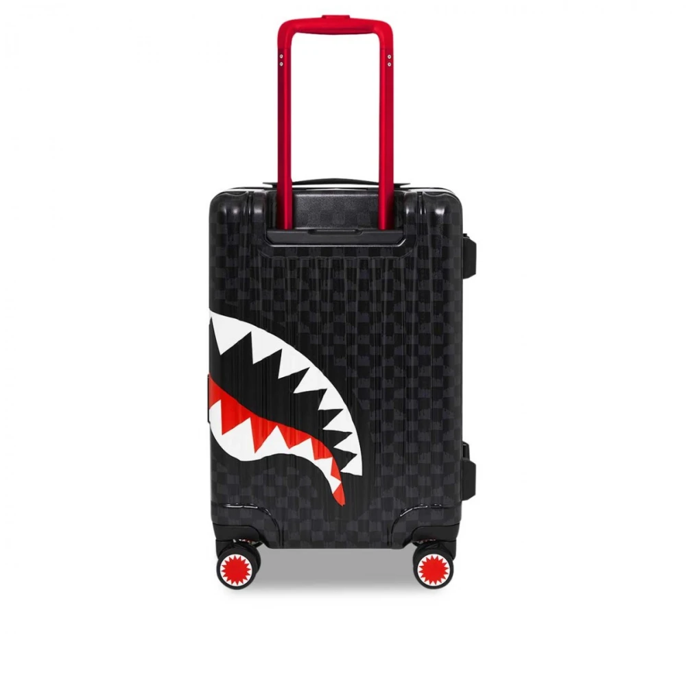 Sprayground Haai Sculptuur Handbagage Black Unisex