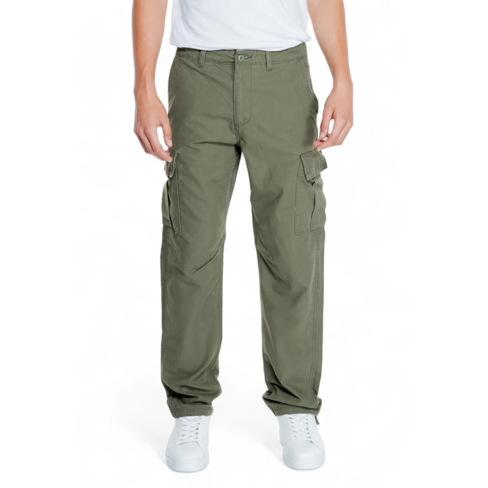 Jack & jones Straight leg cargobroek met steekzakken model 'BARKLEY'