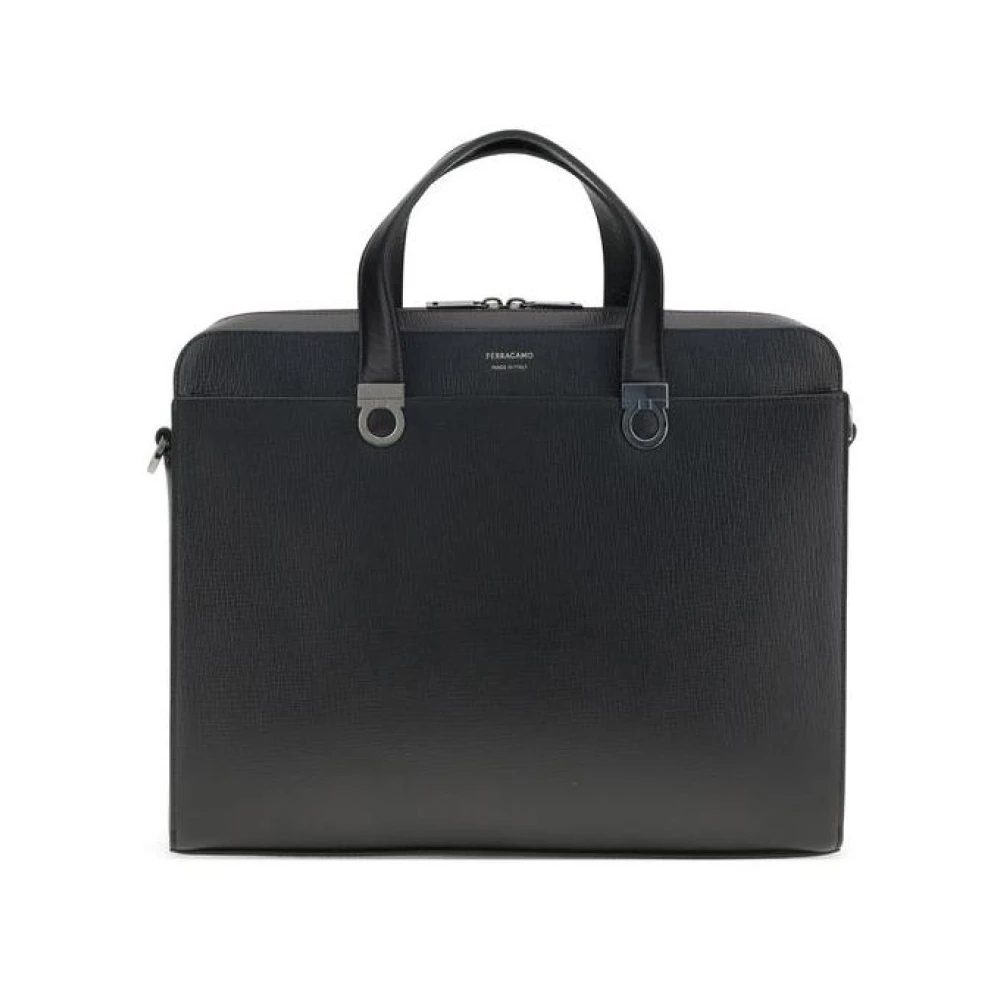 Ferragamo Uomo Nero - Laptop Bags & Cases - Bags - One Size - Immagine 4