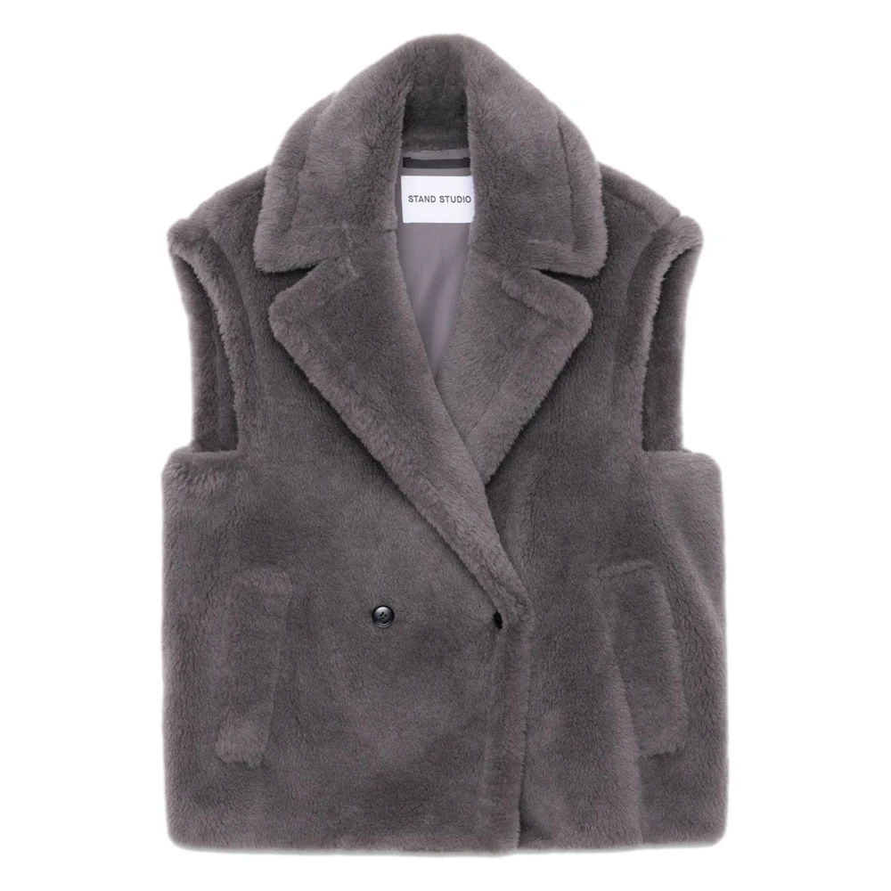 Stand Studio Women's Gray Carly Vest