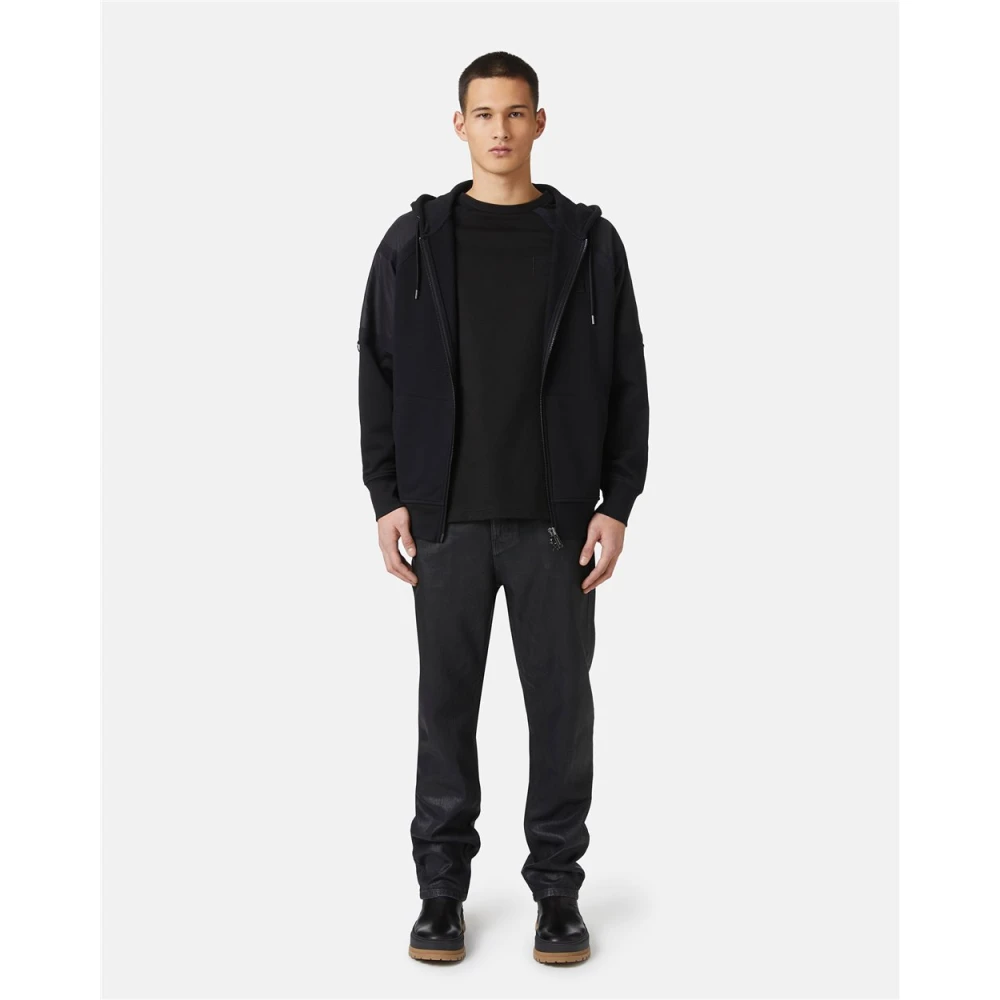 Iceberg T-shirt met geborduurd embleem Black Heren