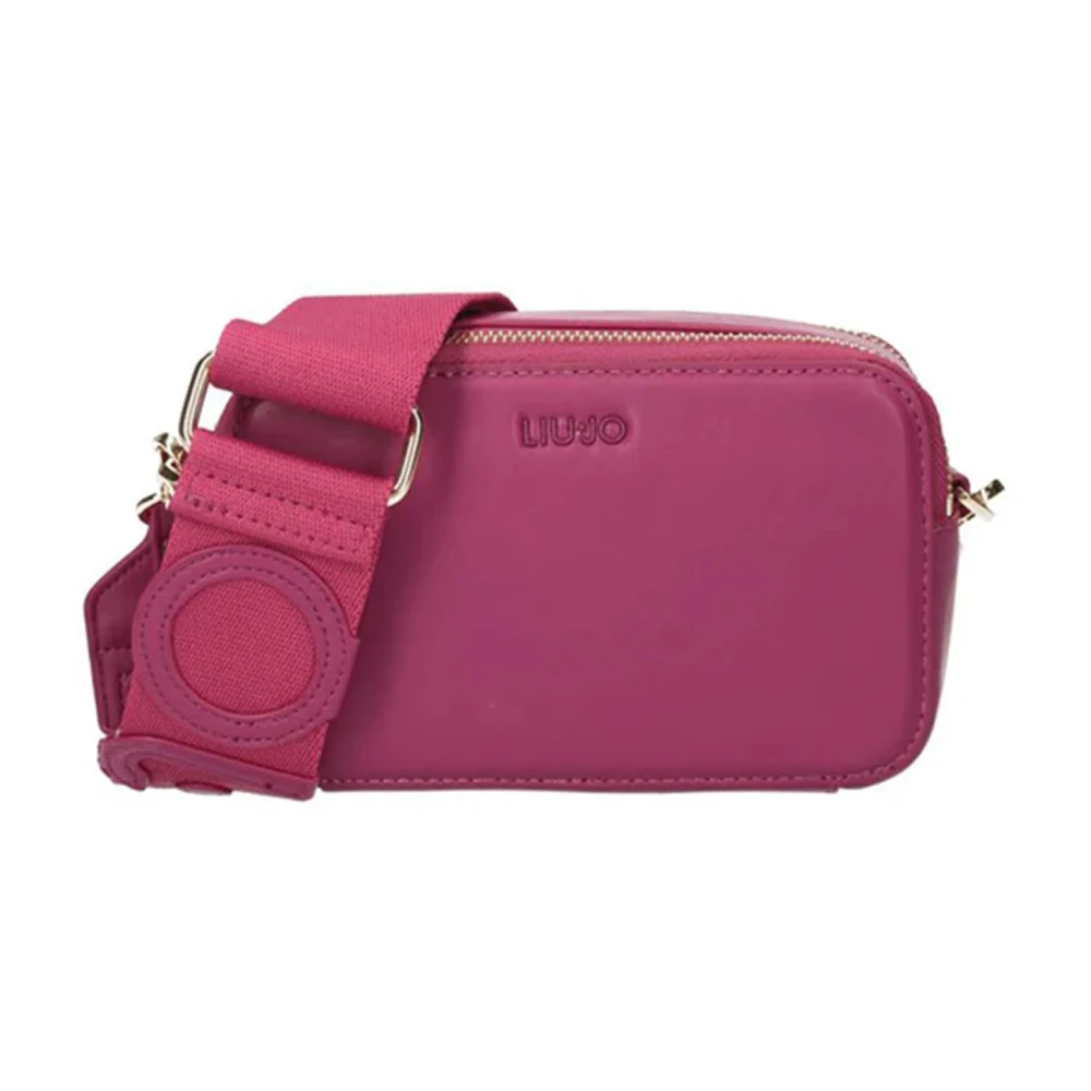 Liu Jo Glanzend Effect Synthetisch Leren Tas Pink Dames