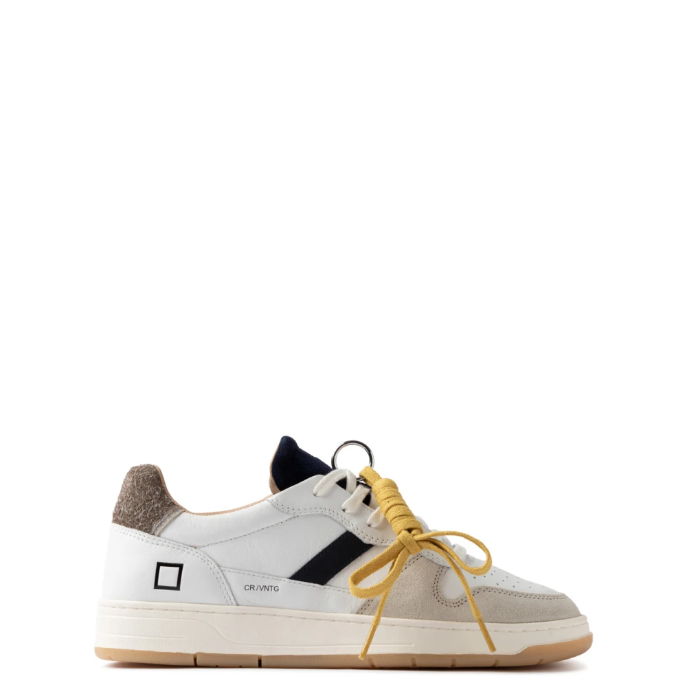 D.a.t.e. Uomo Bianco Scarpe, 41 Eu, New,