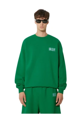 Spire Logo Embroidered Crewneck