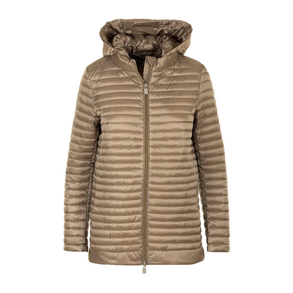 Save The Duck Grijze Alima Hoodiejas Gray Dames