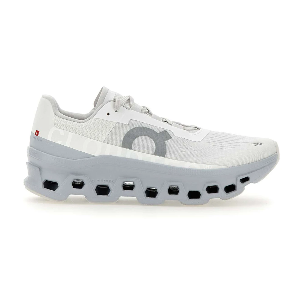 Cloudmonster Stoff Sneakers Hvit/Grå