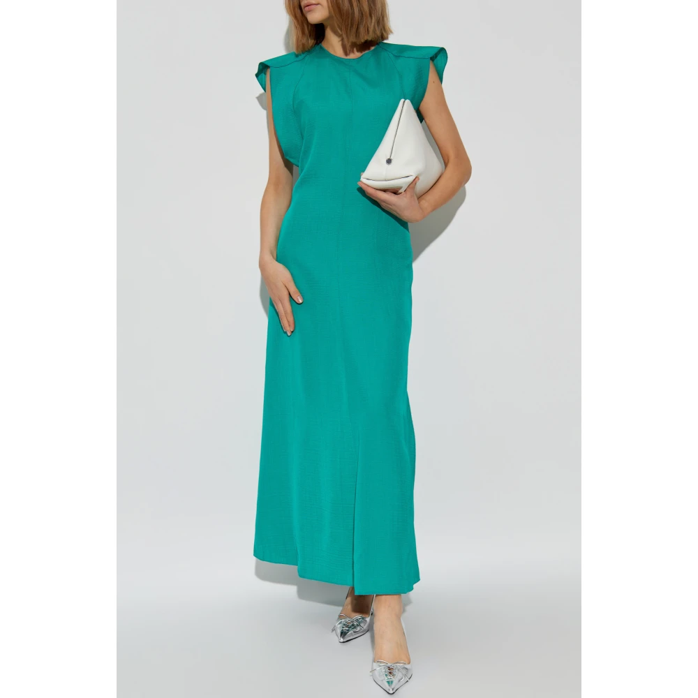 Victoria Beckham Jurk met splitten Green Dames