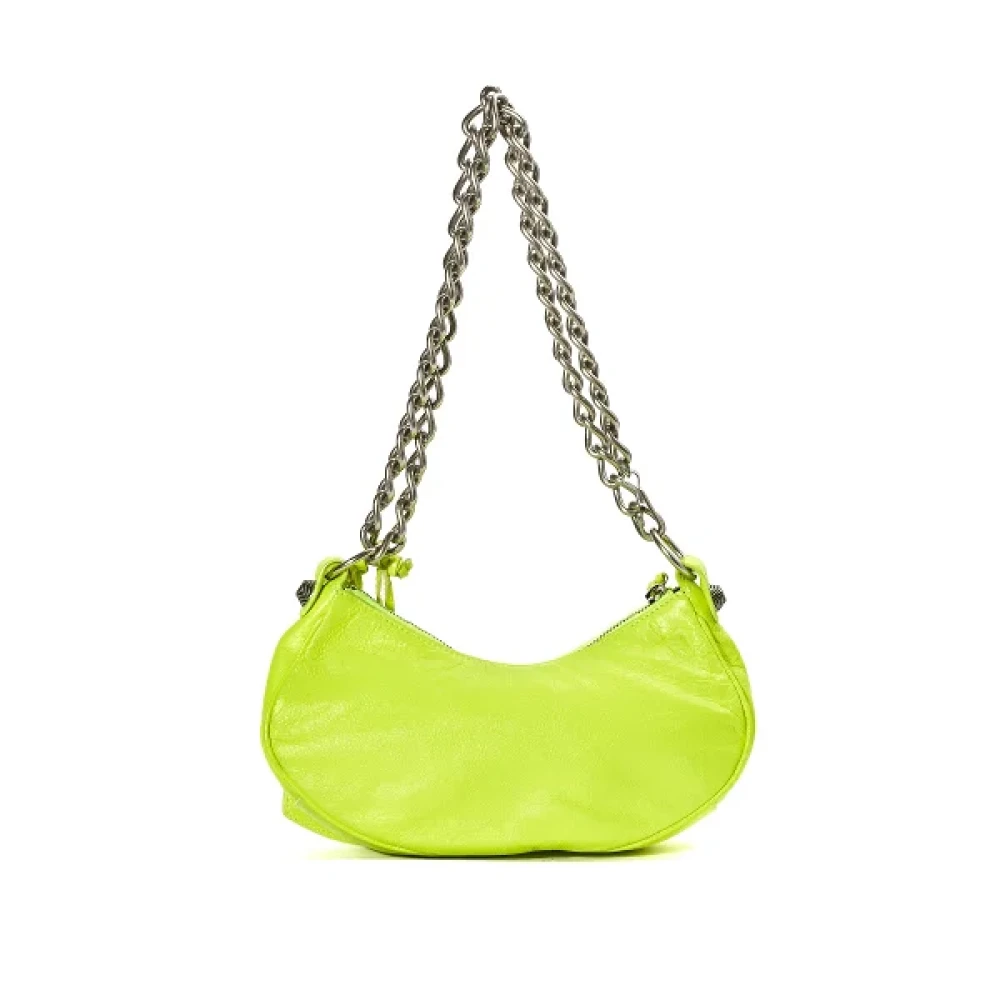 Balenciaga Vintage Pre-owned Leather balenciaga-bags Yellow Dames