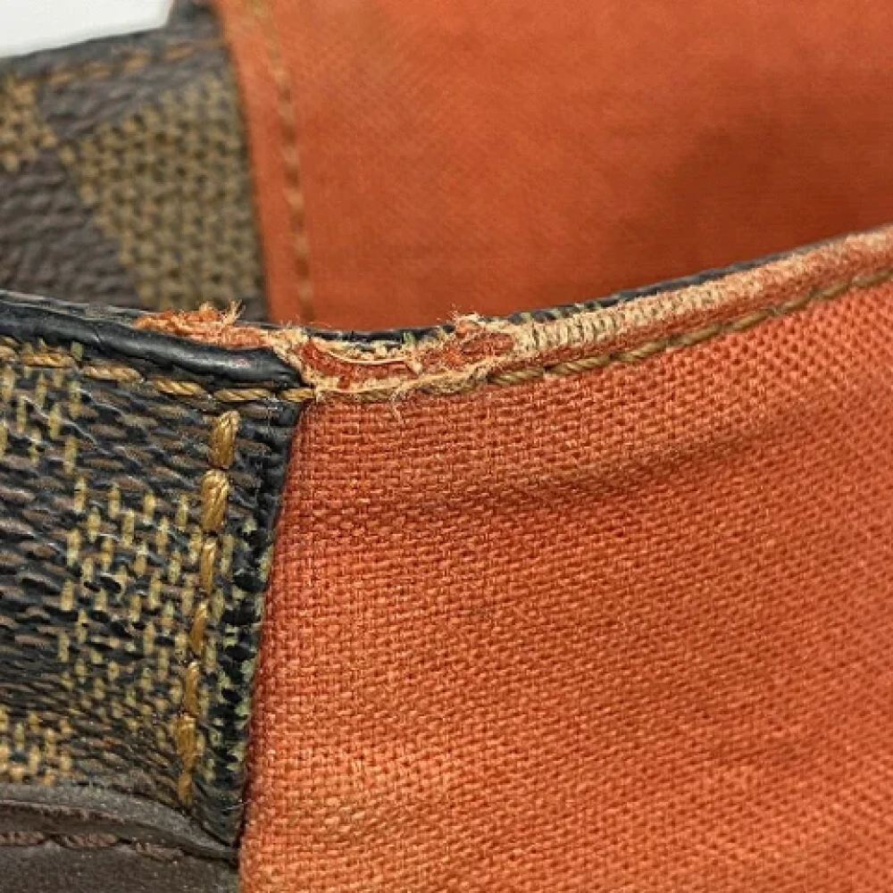 Louis Vuitton Vintage Pre-owned Canvas shoulder-bags Brown Dames