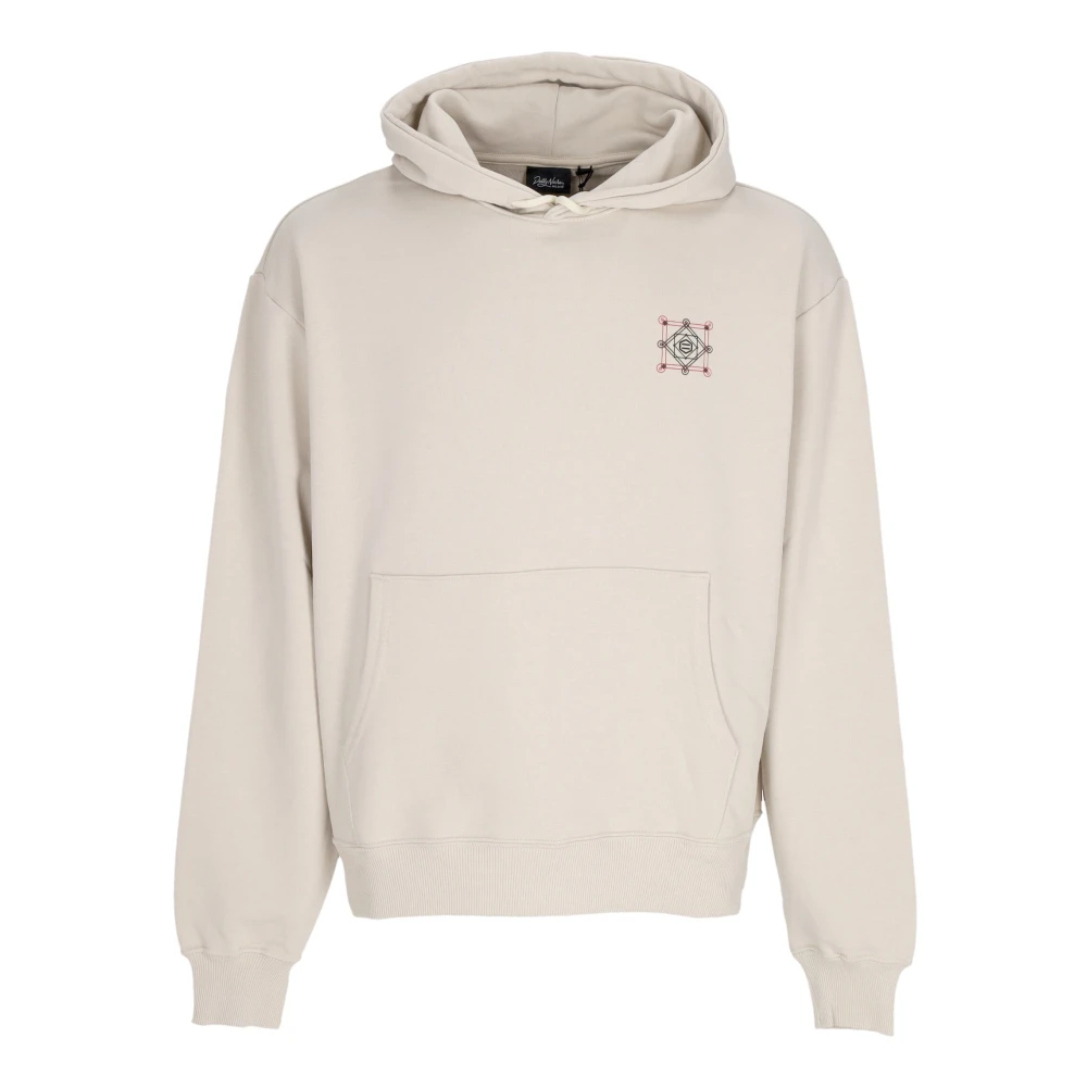 Dolly Noire Men's Beige Hooded Sweatshirt With Front Pocket - Hoodies - Xl - Sweatshirts & Hoodies