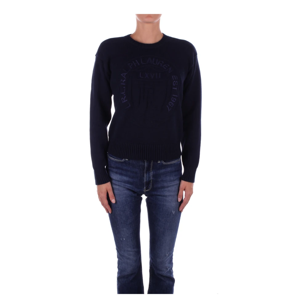 Ralph Lauren Blauwe Sweaters Blue Dames