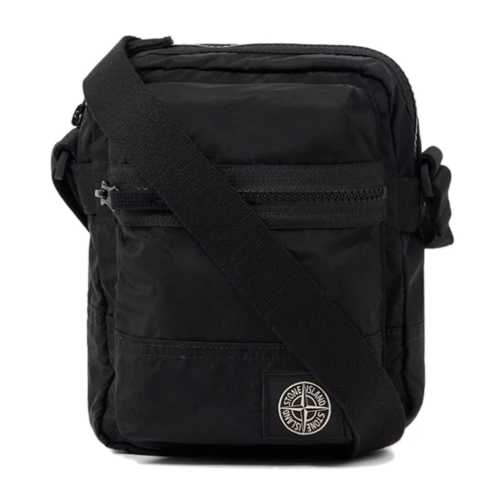 Cross Body Bag Men's Nylon/Metal - Image 3