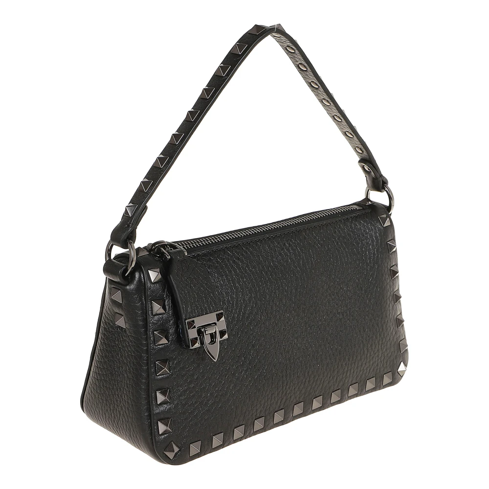 Valentino Garavani Studded Schoudertas Black Dames