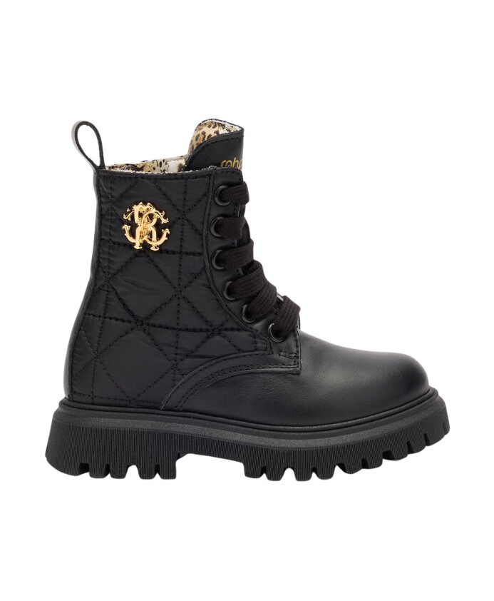 bottes-de-combat-monogramme-avec-semelle-crantee