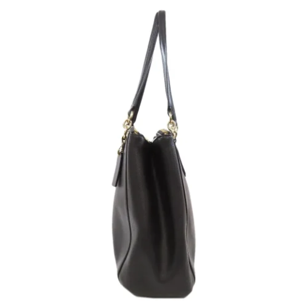 Coach Pre-owned Plastic shoulder-bags Black Dames